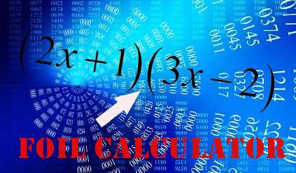 Calcolatrice Foil - Mathcracker.Com