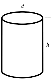 圆柱的面积和体积 - MathCracker.com
