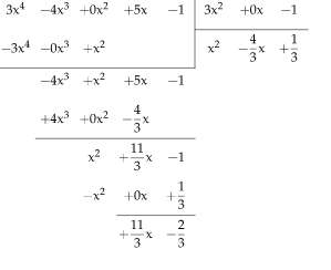 Division Longue Polynomiale - Mathcracker.Com