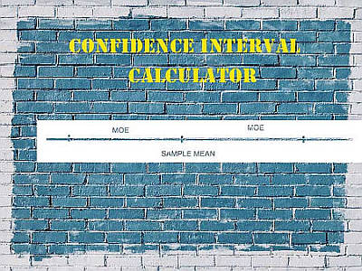 Confidence Interval Calculator t-distribution