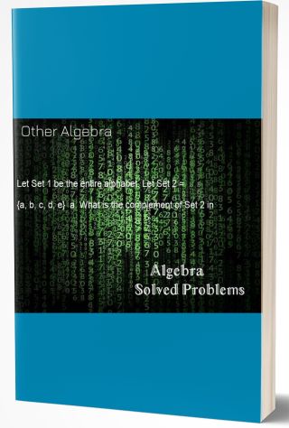 Other Algebra