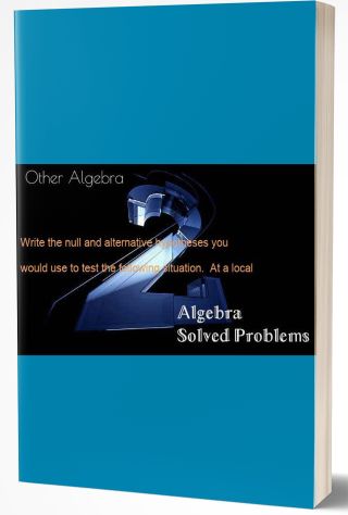 Other Algebra