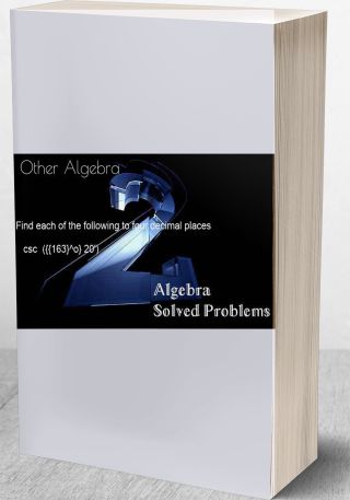 Other Algebra