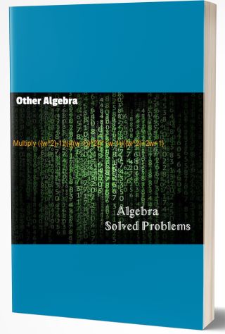 Other Algebra