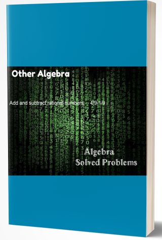 Other Algebra