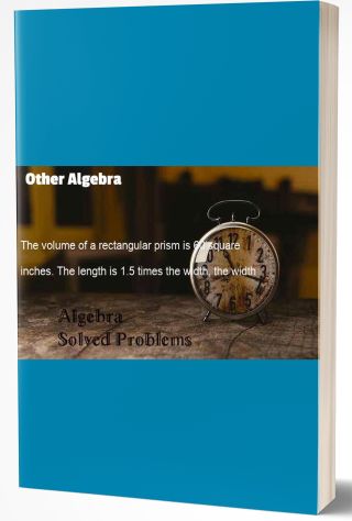 Other Algebra