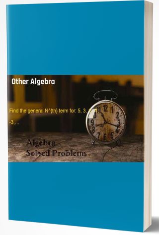 Other Algebra