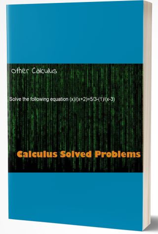 Other Calculus