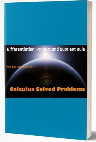 Differentiation: Product and Quotient Rule