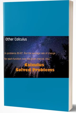 Other Calculus