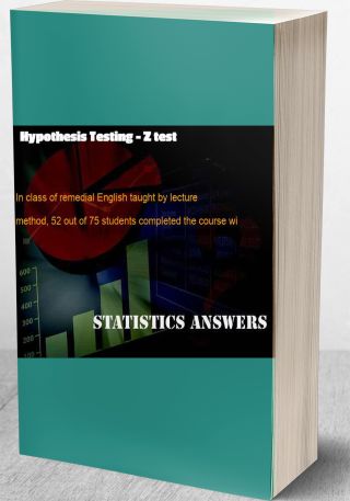 Hypothesis Testing - T test