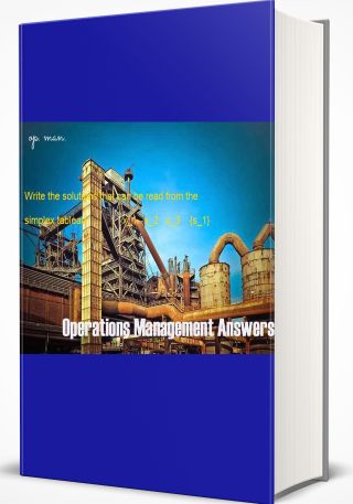 Operations Management solutions