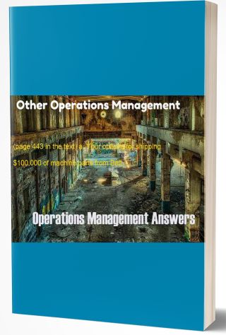 Other Operations Management