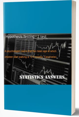 Hypothesis Testing - Z test