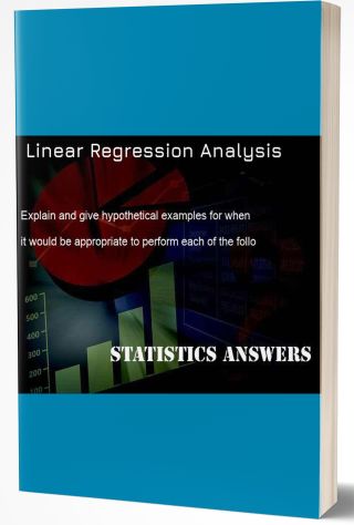 Linear Regression Analysis