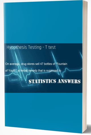 Hypothesis Testing - T test