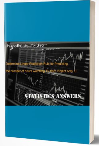 Hypothesis Testing - Analysis of Variance (ANOVA)