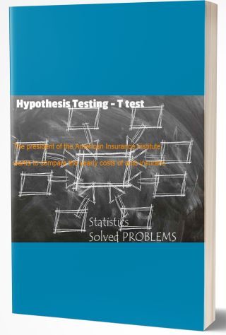 Hypothesis Testing - T test