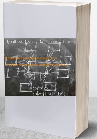 Hypothesis Testing - Non parametric tests