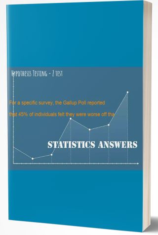 Hypothesis Testing - Z test