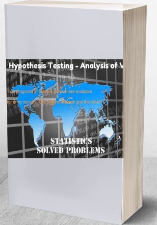 Hypothesis Testing - Analysis of Variance (ANOVA)