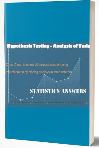 Hypothesis Testing - Analysis of Variance (ANOVA)