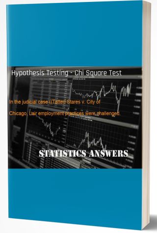 Hypothesis Testing - Chi Square Test