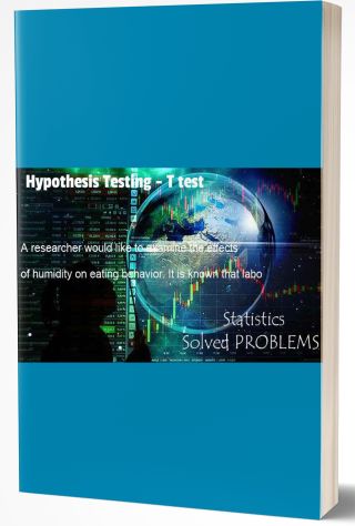 Hypothesis Testing - T test