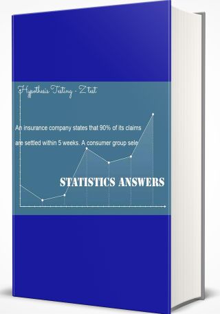 Hypothesis Testing - Z test