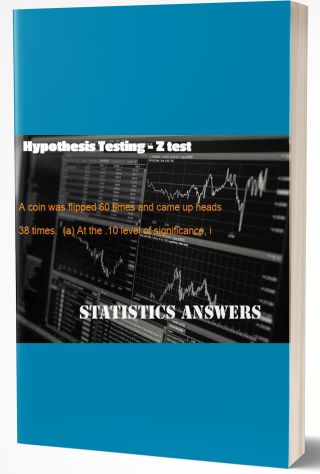 Hypothesis Testing - Z test