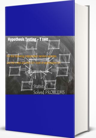 Hypothesis Testing - T test