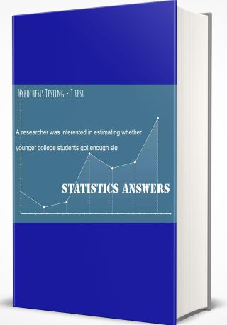 Hypothesis Testing - T test