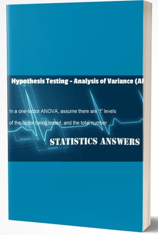 Hypothesis Testing - Analysis of Variance (ANOVA)