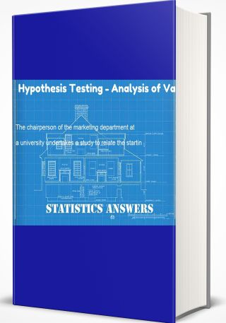 Hypothesis Testing - Analysis of Variance (ANOVA)