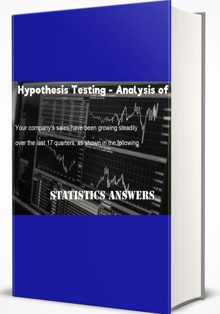 Hypothesis Testing - Analysis of Variance (ANOVA)