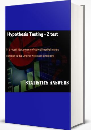 Hypothesis Testing - Z test