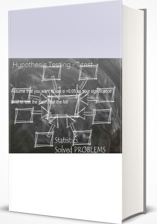 Hypothesis Testing - T test