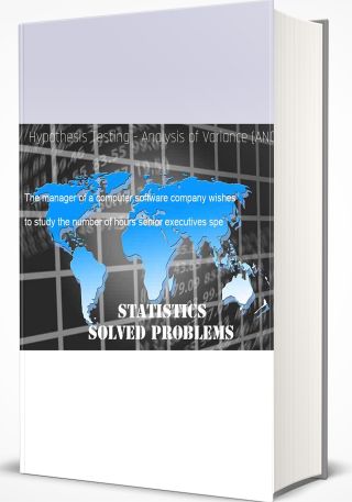 Hypothesis Testing - Analysis of Variance (ANOVA)