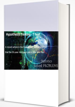 Hypothesis Testing - T test