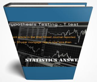 Hypothesis Testing - T test