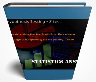 Hypothesis Testing - Z test