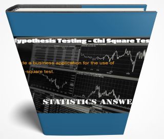 Hypothesis Testing - Chi Square Test