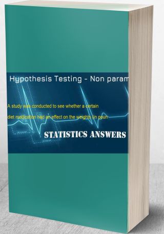 Hypothesis Testing - Non parametric tests