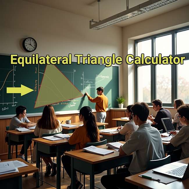 Calculatrice De Triangle Équilatéral - Mathcracker.Com