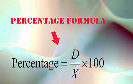 Fórmula De Porcentaje