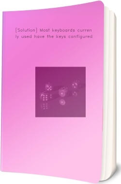 [Solution] Most keyboards currently used have the