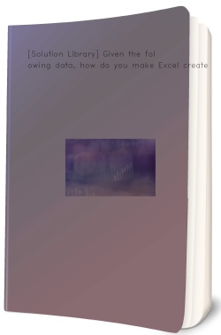 [Solution Library] Given the following data, how