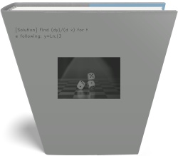 [Solution] Find (dy)/(d x) for the following: