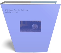 (All Steps) Find the following indefinite integral