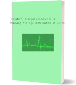 [Solution] A legal researcher is studying the
